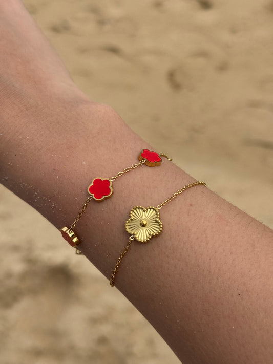 Flower Bracelet Set