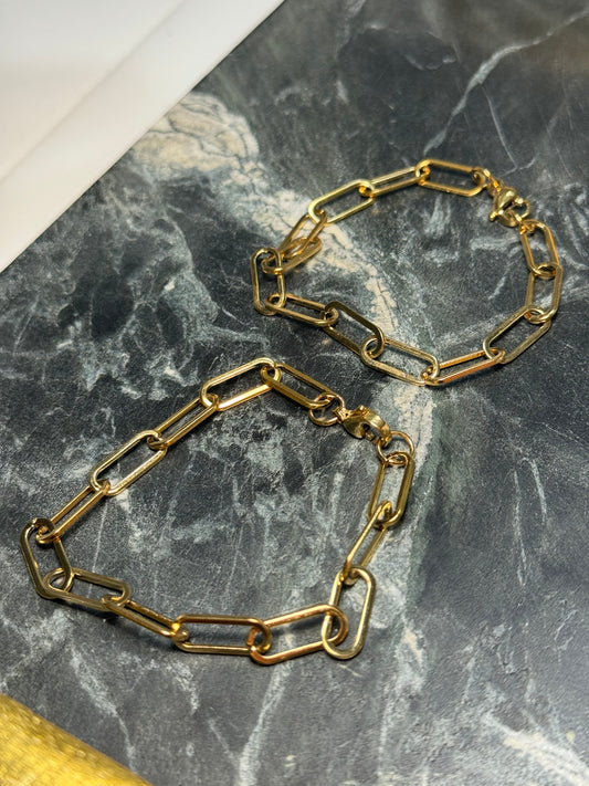 Chain duo bracelet