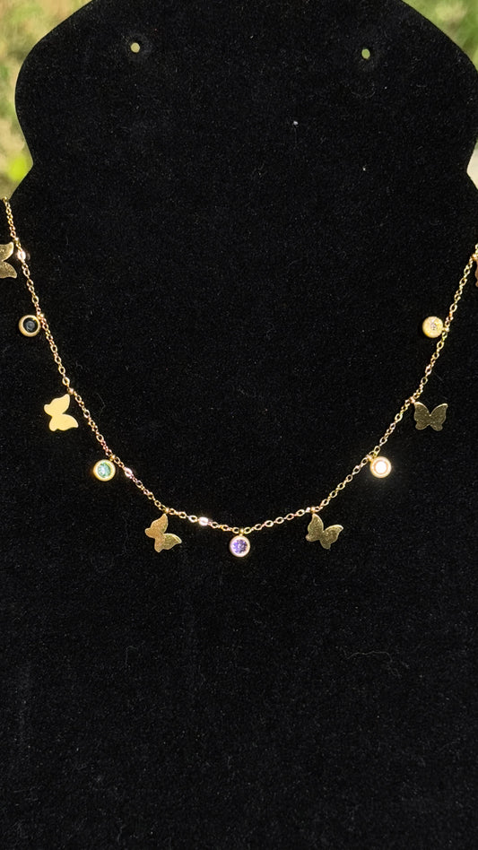 Butterfly Charm Necklace