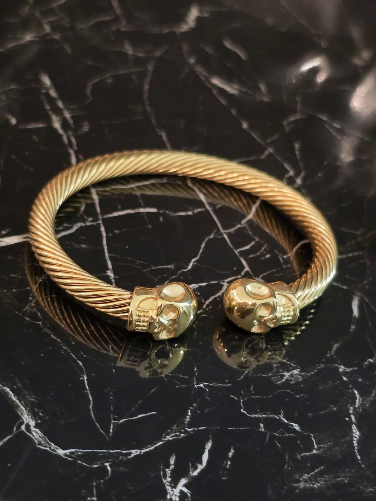 Skull Mens Bracelet