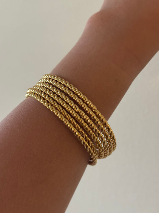 3 Braid Bangles