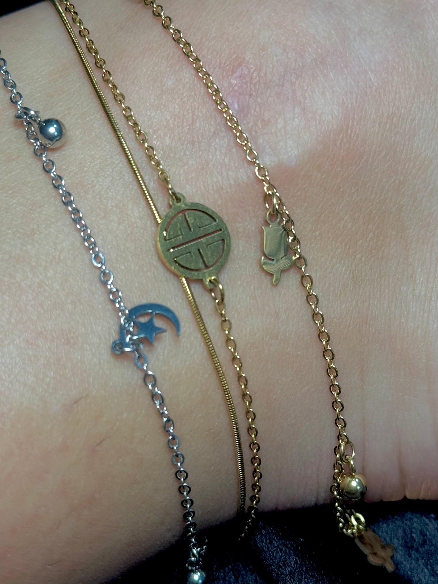 Rosé Anklet