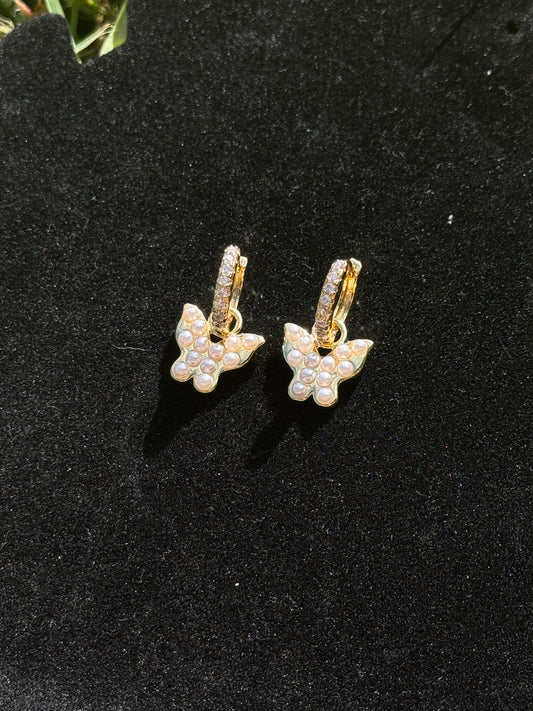 Butterfly Diamond Earrings