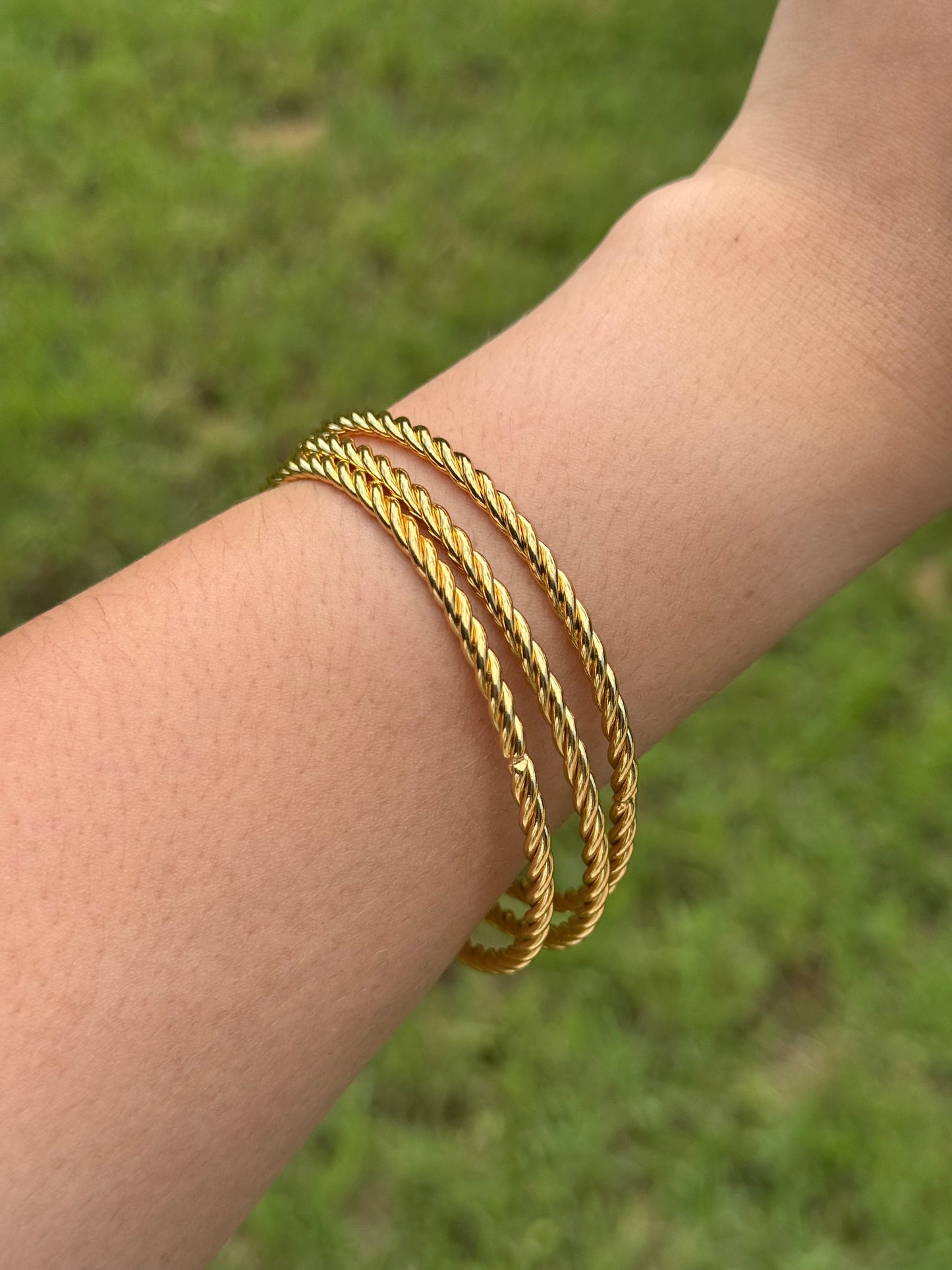 3 Braid Bangles