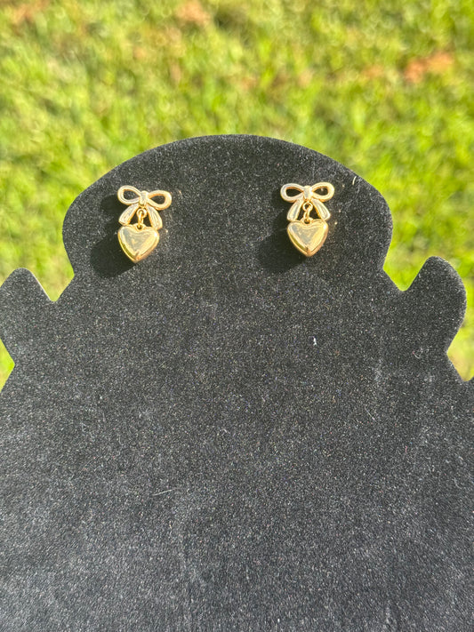 Coquette Heart Earrings