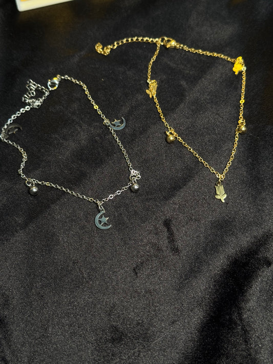 Rosé Anklet