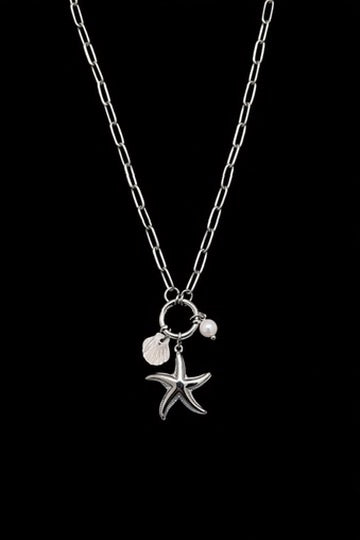 Silver Star Necklace