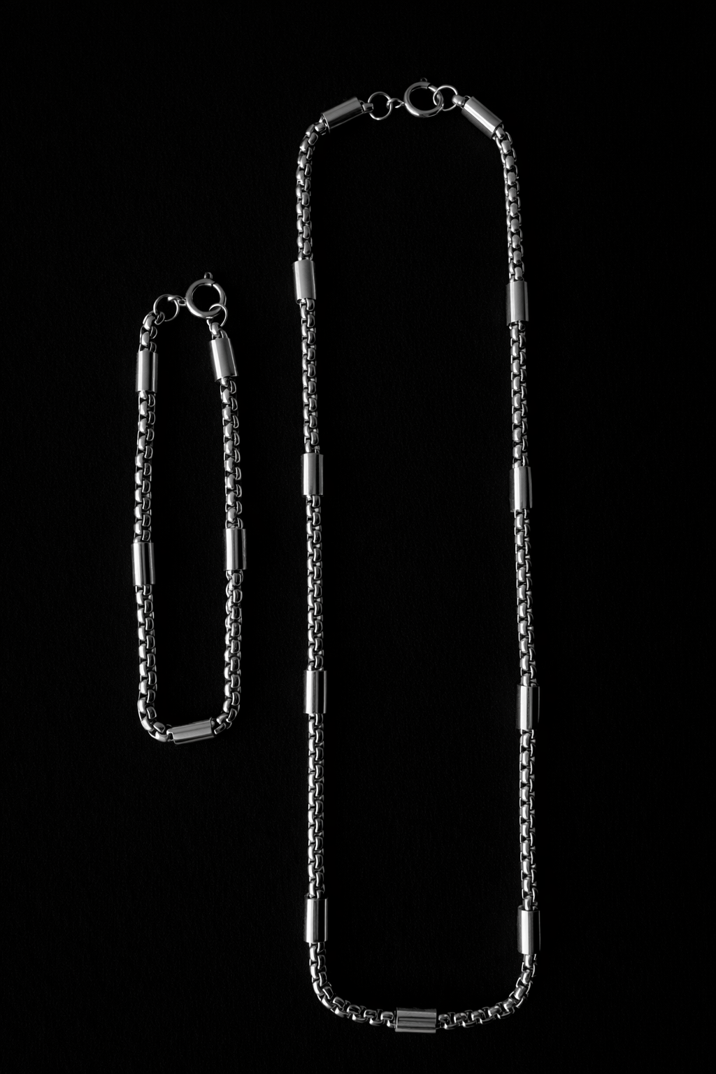 Coco Mens Necklace and Bracelet Set