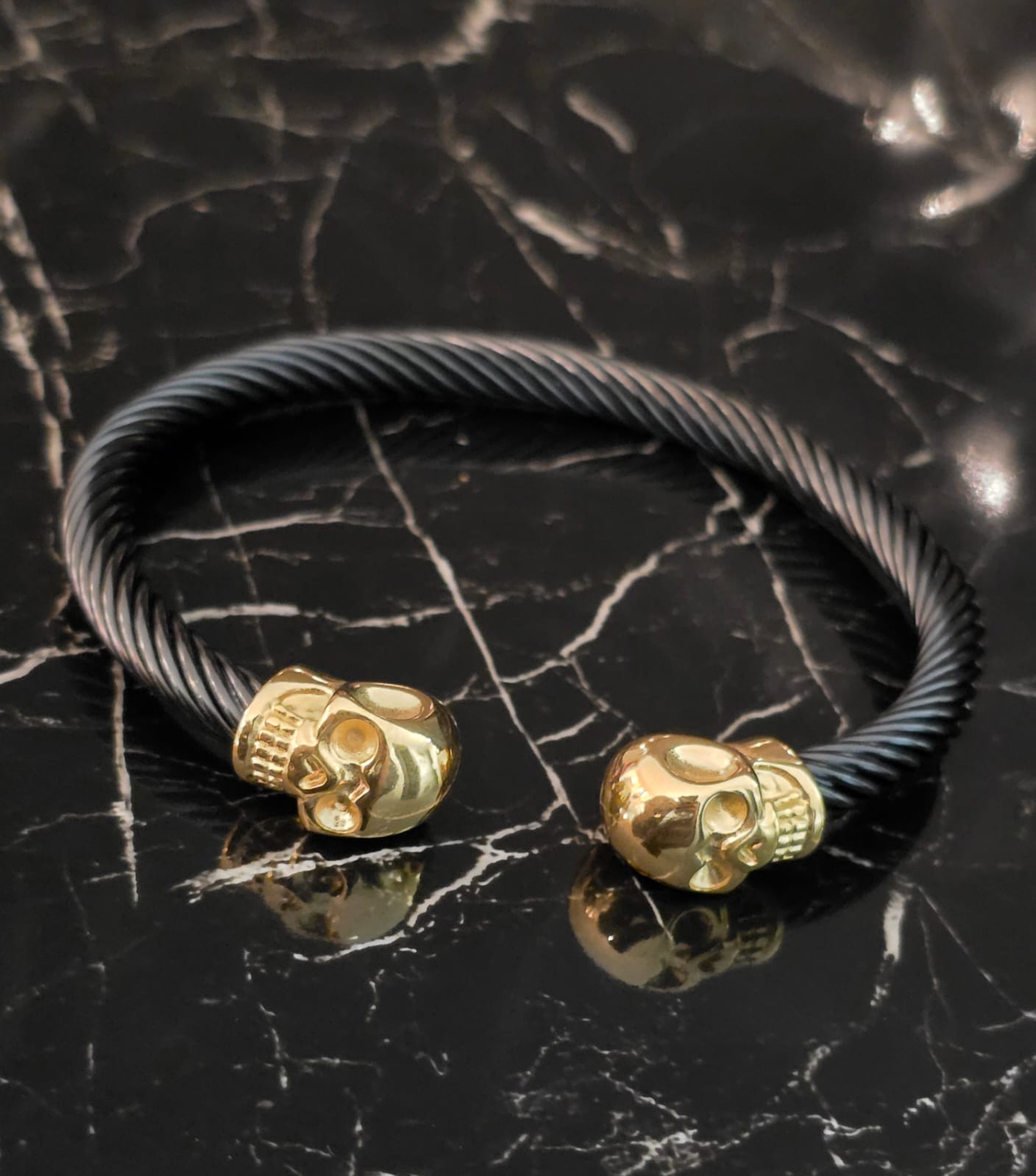 Skull Mens Bracelet
