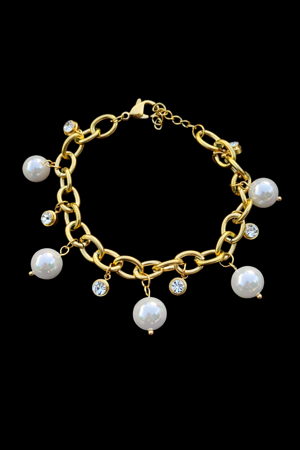Shiny Pearl Bracelet