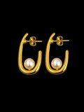 Elisa Pearl Earrings